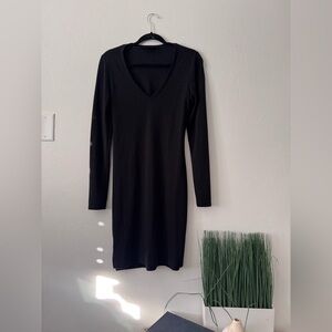 Wilfred Black Long Sleeve Dress